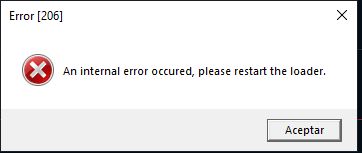 Error 206 - Problems - NeverLose.cc - Forum