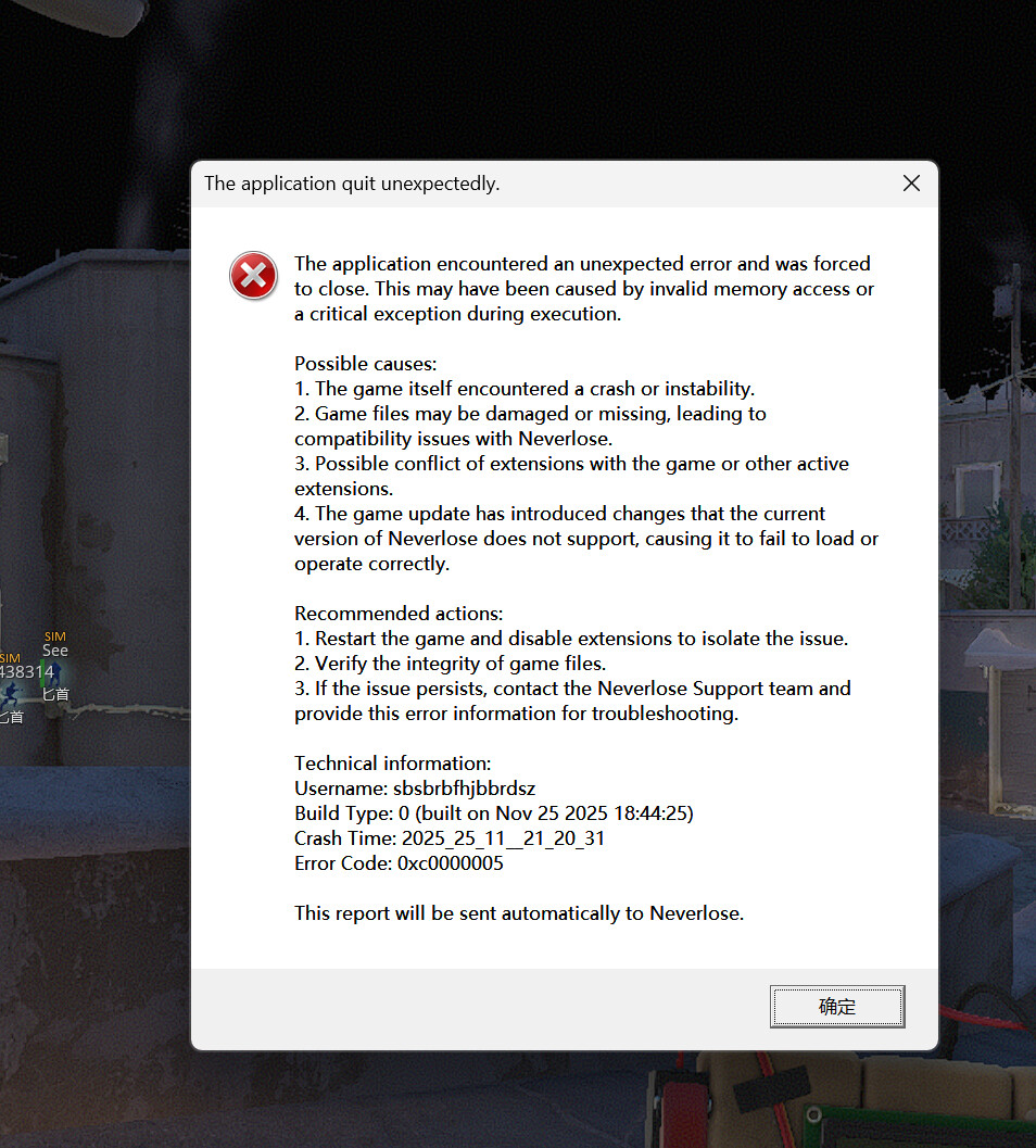 After the update, I keep getting this prompt - CS2 - Neverlose.cc - Forum