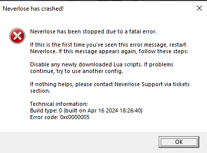 error
